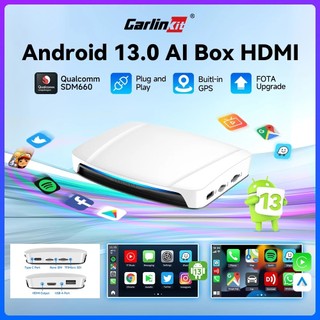 Mẫu mới 2024 carlinkit tbox uhd chip sdm660, 8gb + 128gb cổng hdmi, usb a - android box cao cấp