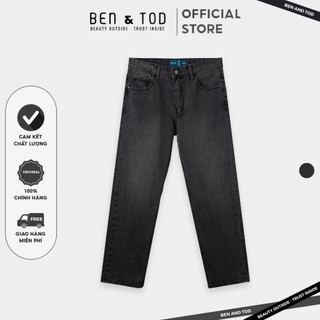 Quần Jeans Dài nam BEN & TOD STR2141BC214 thoải mái, đơn giản, dễ phối, trẻ trung