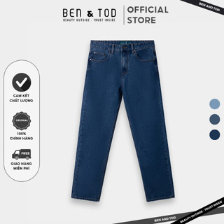 Quần Jean Nam Ben & Tod STR2141BB396 trơn đơn giản năng động