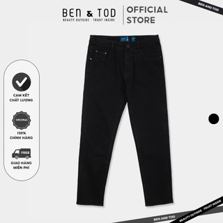 Quần jean nam BEN & TOD 20014 trơn đơn giản co giãn 4 chiều cao cấp dày dặn