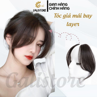 Tóc kẹp mái giả LAYER, tóc mái dài tỉa lơi kiểu Hàn Quốc - galistore