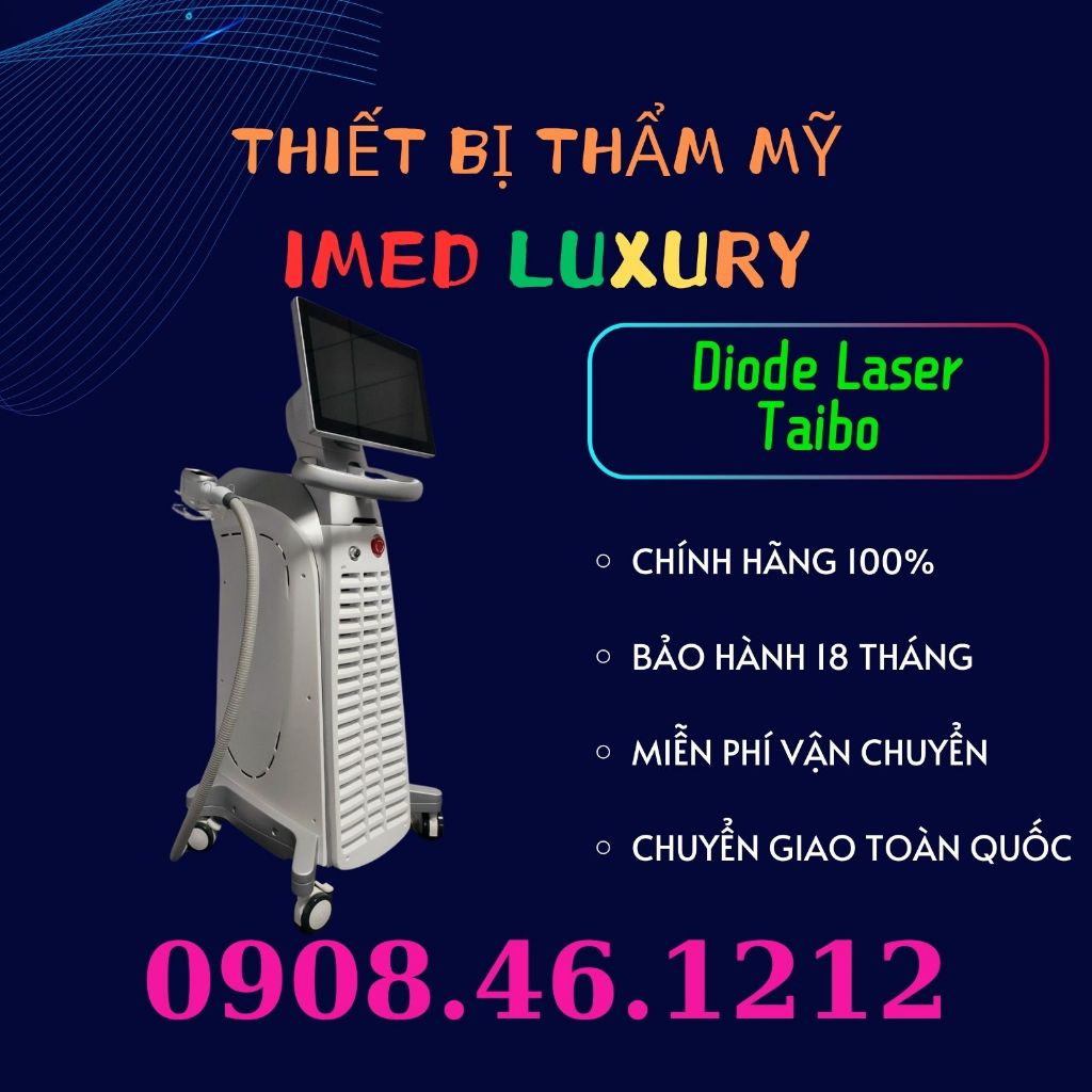 Máy Triệt Lông Lạnh Diode Laser Taibo Bắc Kinh [IMED LUXURY]