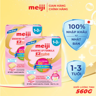 Combo 2 Hộp Sản Phẩm Dinh Dưỡng Công Thức Meiji Growing Up Formula EZcube - Nhập khẩu chính hãng