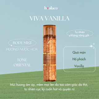 XỊT THƠM TOÀN THÂN VIVA VANILLA - Body mist Bath & Body Works
