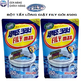 Bột tẩy lồng máy giặt - bột vệ sinh máy giặt - tẩy lồng máy giặt Fily gói 450g
