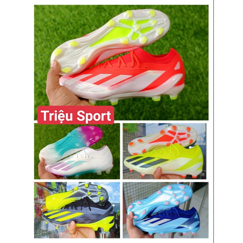 giày đá bóng X Crazyfast.1 FG (Tặng Túi rút+ tất+hộp )