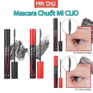 Mascara Chuốt mi Clio Kill Lash Làm Cong Mi, Chống Trôi 7G [Chính Hãng]