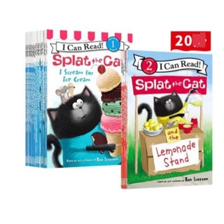 Bộ nhập 20c - i can read-splat the cat - tặng mp3