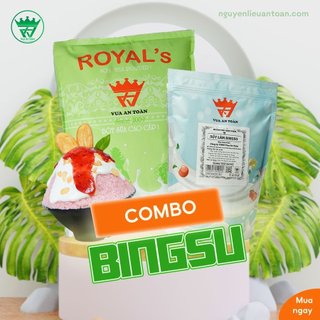 Combo Bingsu sữa (Bột Bingsu + Bột Sữa)