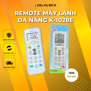 [Tặng Kèm 2 Pin AAA ] Remote Máy Lạnh Đa Năng K-1028E Điều Khiển Được Mọi Loại Điều Hoà