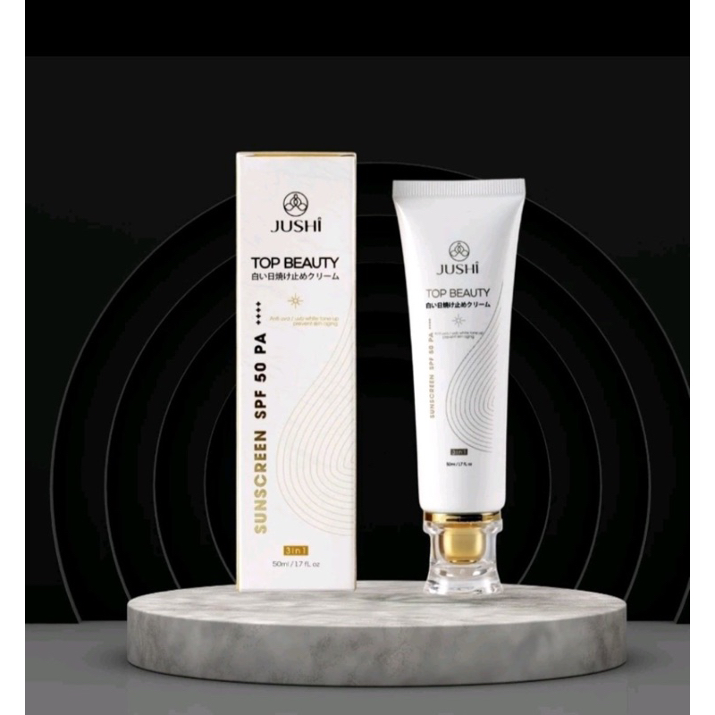 kem chống nắng Top Beauty Jushi bảo vệ làn da tối ưu chiết xuất từ thành phần thiên nhiên
