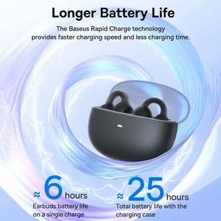 Tai Nghe Bluetooth Baseus AirGo 1 Ring Open-Ear