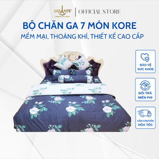 Bộ chăn ga gối 7 món Kore Lasante hàn quốc từ công ty TNHH Kona
