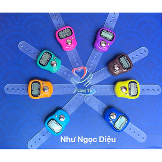 Máy bấm số niệm phật xỏ ngón tay, máy đếm số mini , máy đếm số niệm phật