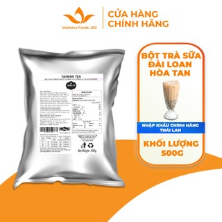 Bột trà sữa Đài Loan pha sẵn - Na Arun thơm ngon đậm vị nhập khẩu chính hãng Thái Lan - Túi 500G pha đủ 50 ly
