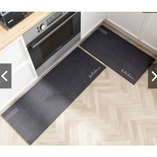 Thảm bếp silicon cao cấp, thảm trải sàn lau chân thấm hút chống trơn trượt (45*70,45*120) QUANG MINH