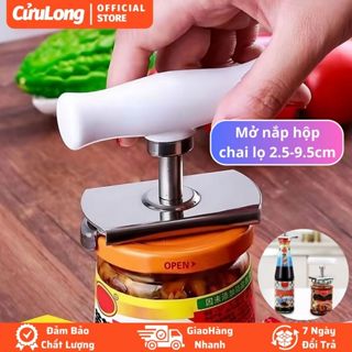Mở Nắp Hộp Chai Lọ thuỷ tinh nhanh chóng kích thước lớn nhỏ đa năng