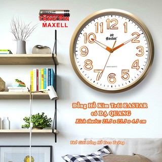 ĐỒNG HỒ CAO CẤP KIM TRÔI CÓ DẠ QUANG - BẢO HÀNH 1 NĂM - TẶNG PIN MAXELL