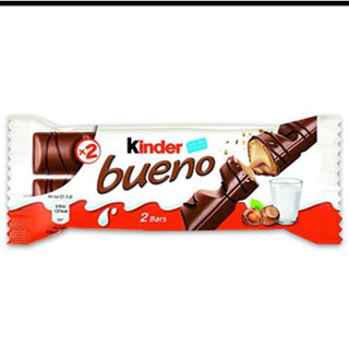 Bánh Sô cô la nhân hạt dẻ Kinder Bueno 43g (gói 2 thanh hàng nhập khẩu)date18/5/2025 để ngăn mát tủ lạnh trước khi dùng