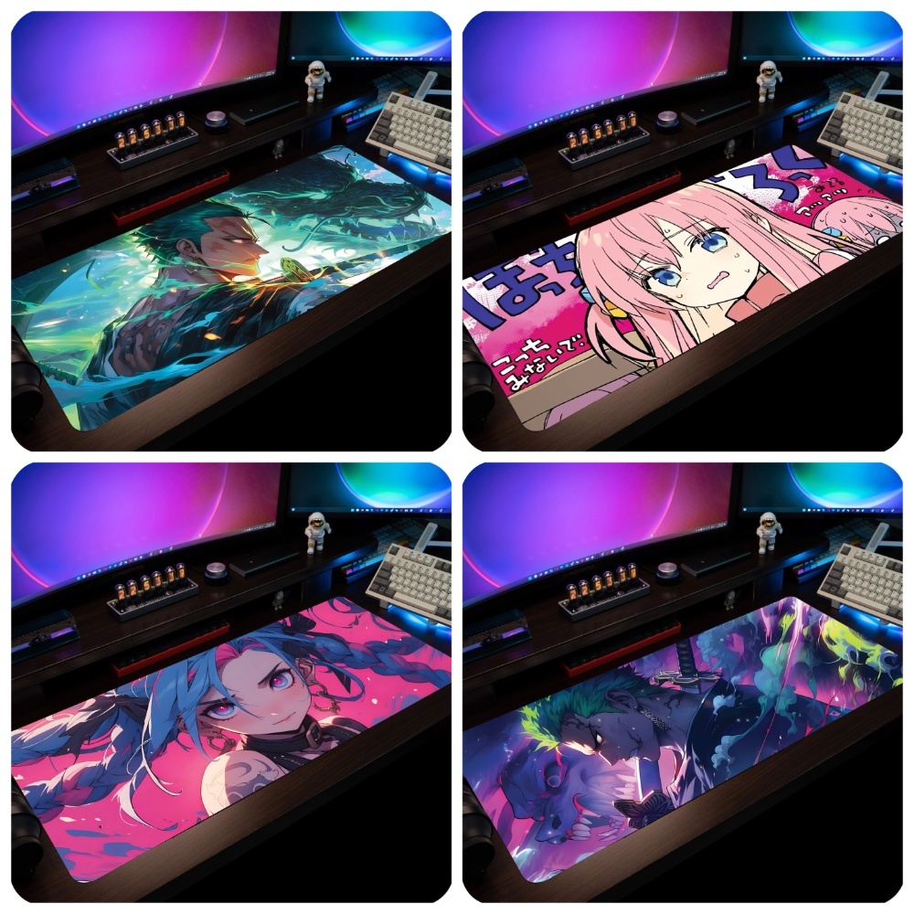 Lót chuột Cỡ Lớn 80x30cm dày 3mm lót chuột gaming pad chống trơn trượt bề mặt speed