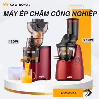 Máy Ép chậm kiệt bã KAW Máy ép trái cây CÔNG SUẤT 150W/250W máy ép chậm hoa quả gia đình