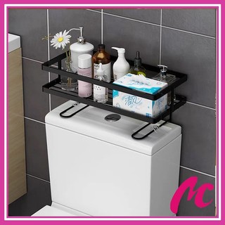 Kệ gác bồn cầu TẶNG KÈM 2 MIẾNG DÁN – kệ nhà tắm đa năng gác bồn vệ sinh_01410