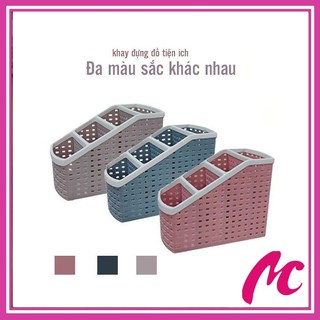 Khay tiện ích 4 ngăn NHỰA VIỆT NHẬT (MS:5696) - khay đựng bút, đựng đồ đa năng Buôn Rẻ 01228