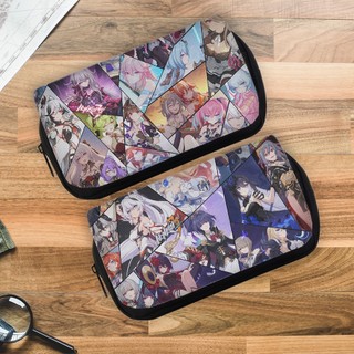 Hộp bút hình Honkai Impact 3, Túi Đựng Bút Bằng Vải Hai Lớp Đa Năng Độc Đáo (mẫu mới nhất)