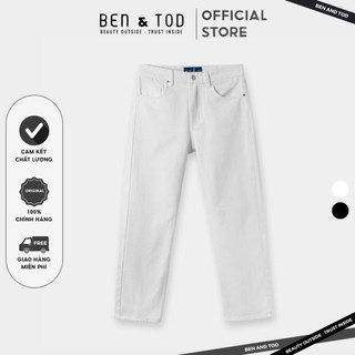 Quần Jeans Nam BEN & TOD form STRAGHTFIT STR2141BC268 thoáng mát, co giãn, năng động, tươi trẻ
