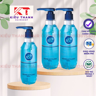 Nước Dưỡng dạng Gel Vuốt Tóc Cứng R&B Herb Styling 450ml