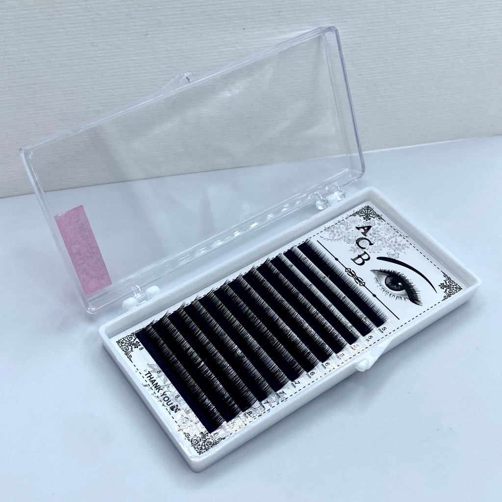 Mi dưới không mi con, bắt keo tốt_Cong J-B_Mix size 5-8mm_Dày 0.07-0.10_Dụng cụ nối mi_Huy Hoàng Mi