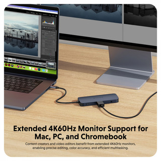 Cổng chuyển HyperDrive Next 10 Port Usb-C cho Laptop/Macbook Type-C