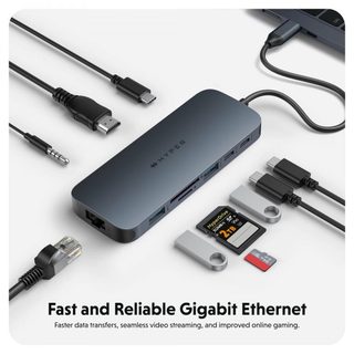 Cổng chuyển HyperDrive Next 10 Port Usb-C cho Laptop/Macbook Type-C