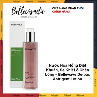 Nước Hoa Hồng Toner Bellewave De-bac Astrigent Lotion Da Dầu Mụn Diệt Khuẩn, Se Khít Lỗ Chân Lông