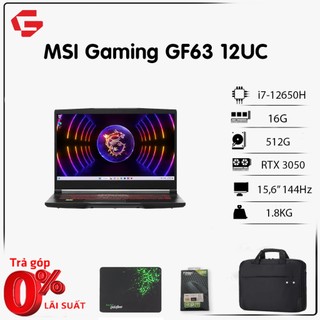 Msi gf63 thin 12uc laptop gaming