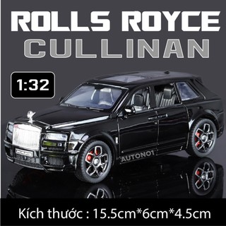 Mô hình xe rolls royce cullinan full open, có đèn và âm thanh tỉ lệ 1:32 jinchejiang model ot455 ot097 ot251