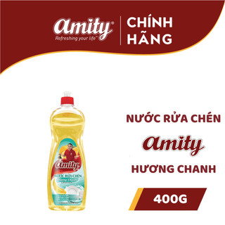 Nước rửa chén amity - chai 400gr - hương chanh