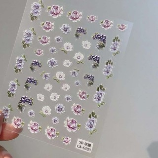 sticker nổi 5d ,sticker dán móng nails