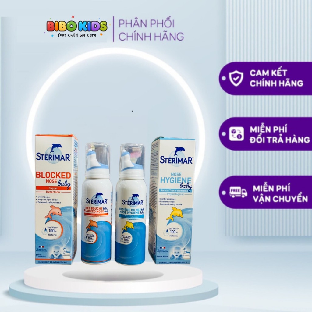 Xịt mũi cá heo Sterimar