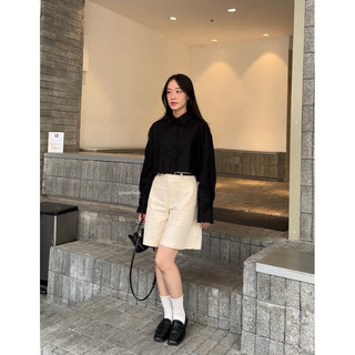 𝐏𝐀𝐍𝐒𝐈𝐄 𝐋𝐈𝐍𝐄𝐍 𝐒𝐇𝐎𝐑𝐓𝐒 | 𝐦𝐢𝐫.𝐛𝐲𝐡𝐢 | Quần lửng LINEN Hàn quốc