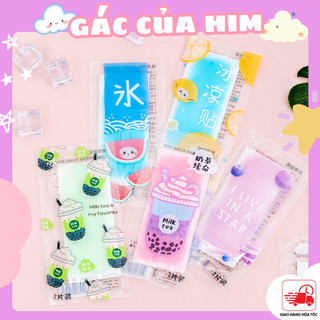 Miếng dán lạnh pad lạnh làm mát giảm nhiệt cho ngày hè mẫu mới cực cute