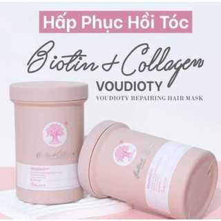 Hấp biotin Collagen hồng pink 500ml
