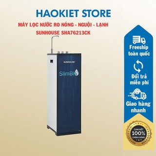 Máy lọc nước RO nóng nguội lạnh Sunhouse SHA76213CK 10 lõi