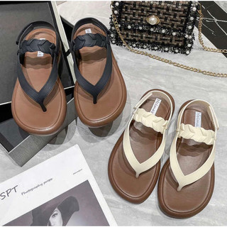 Dép sandal quai hậu nữ dép nữ tông cao su quai đan