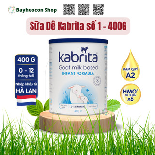 [Hoả tốc HCM] [Siêu Tiệc Ăn Dặm] Sữa dê Kabrita số 1 cho trẻ- Lon 400g