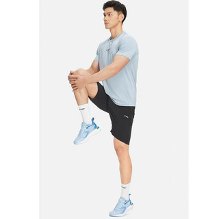 Quần short gió thể thao nam Lining AKSS557