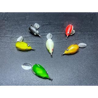 Mồi giả nhái hơi F35, dài 3.5cm- nhái hơi giá rẻ, tp.hcm