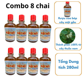 Combo 8 chai - Dầu xoa bóp MG đan viện thiên an Huế