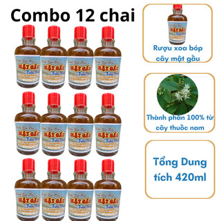 Dầu xoa bóp MG đan viện thiên an Huế 12 chai