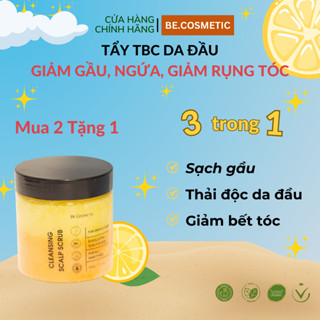 [330g] Tẩy tế bào chết da đầu, Giúp làm sạch sâu - Loại bỏ bã gàu, tế bào chết, dầu trên da đầu- Giảm ngứa - Be.Cosmetic